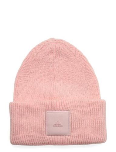 Wid Cuff Beanie Sport Women Sport Accessories Sport Beanies Pink Adida...