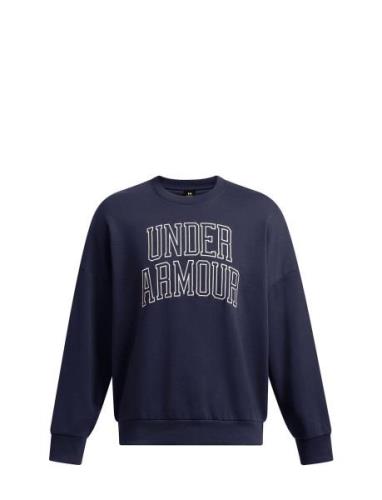 Ua Icon Hwt Terry Os Crew Sport Men Sport Clothing Sport Sweatshirts &...