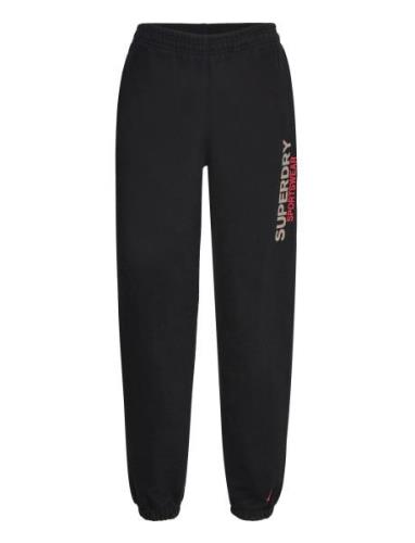 Sportswear Boyfriend Jogger Sport Trousers Joggers Black Superdry Spor...