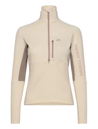 Emma Long Sleeve Sport Sport Clothing Sport Fleeces & Midlayers Beige ...