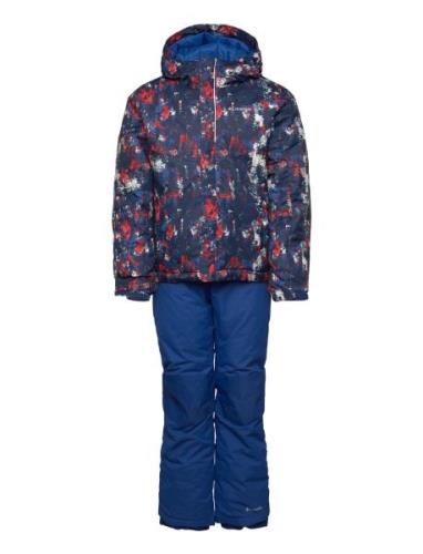 Buga Ii Set Outerwear Snow-ski Clothing Snow-ski Pants Blue Columbia S...