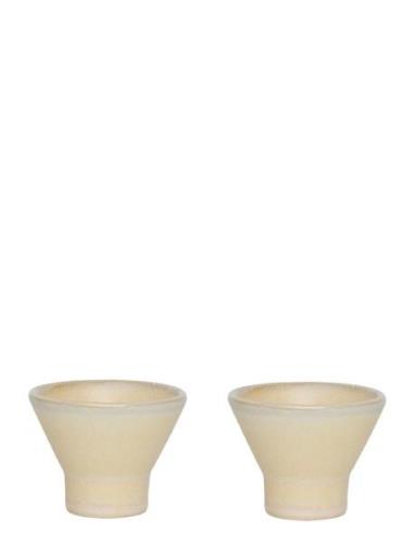 Yuka Egg Cup - Pack Of 2 Home Tableware Bowls Egg Cups Beige OYOY Livi...