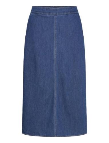 Lizziepw Sk Skirts Knee-length & Midi Skirts Navy Part Two