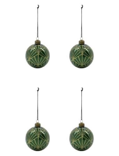 Ornaments, Hdbely, Green/Gold Home Decoration Christmas Decoration Chr...