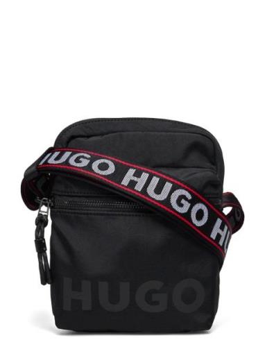 Quentyn_Ns Zip Bags Crossbody Bags Black HUGO