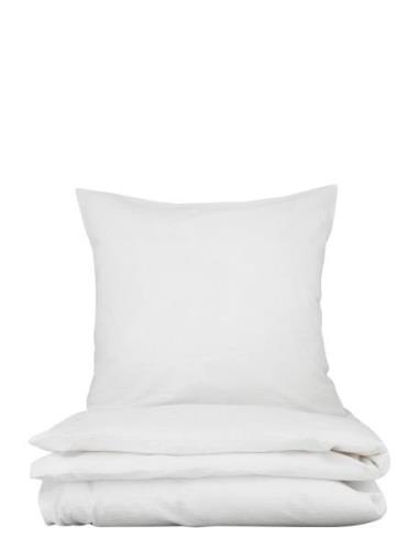 Emma Seersucker Home Textiles Bedtextiles Duvet Covers White Engholm T...