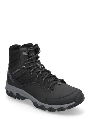 Men's Thermo Akita Mid Wp - Black Sport Men Sport Shoes Sport Outdoor-...