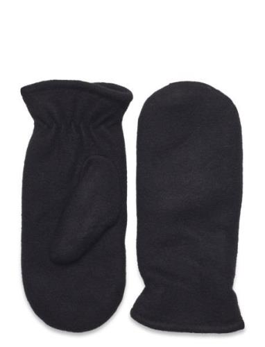 Mitten Wool Ullis Accessories Gloves Thumb Gloves Black Lindex