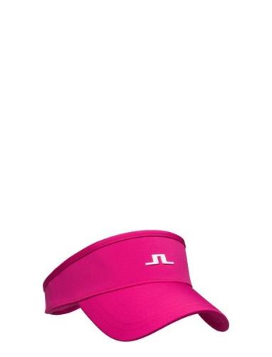 Yada Visor Sport Women Sport Accessories Sport Caps Pink J. Lindeberg