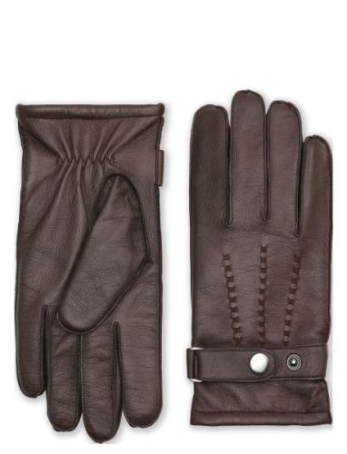 Adax Glove Milton Accessories Gloves Finger Gloves Brown Adax