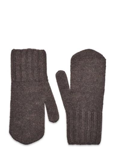 Bs Reagan Regular Fit Mittens Accessories Gloves Finger Gloves Brown B...