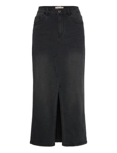 Fqhalle-Skirt Skirts Maxi Skirts Black FREE/QUENT