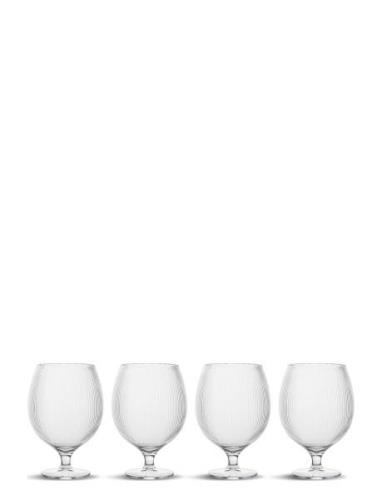 Billi Beer Glass Home Tableware Glass Beer Glass Nude Sagaform