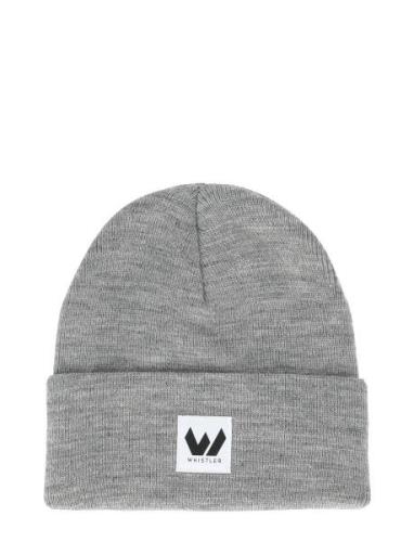 Linjoe Melange Hat Sport Women Sport Accessories Sport Beanies Grey Wh...