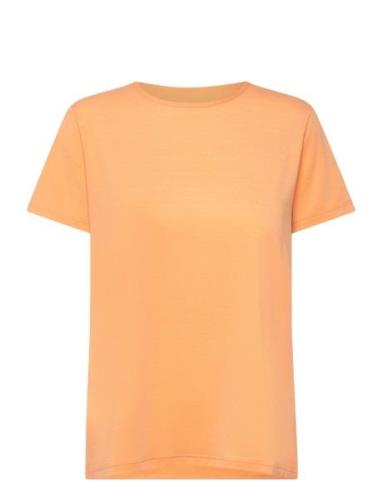 Lizzy W Slub S/S Tee Sport Sport Clothing Sports Tops & T-shirts Sport...