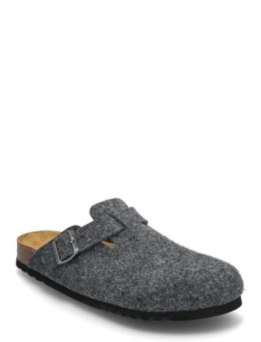 Sl Olivier New Felt Anthracite Shoes Mules & Clogs Grey Scholl