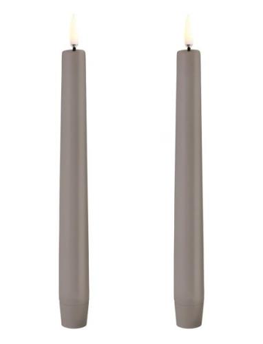 Led Taper Candle Home Decoration Candles Led Candles Grey UYUNI Lighti...