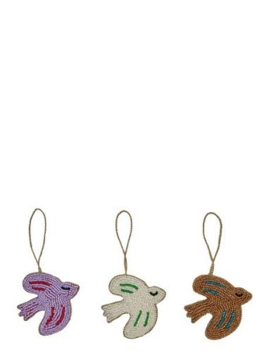 Christmas Bird Ornament - Pack Of 3 Home Decoration Christmas Decorati...