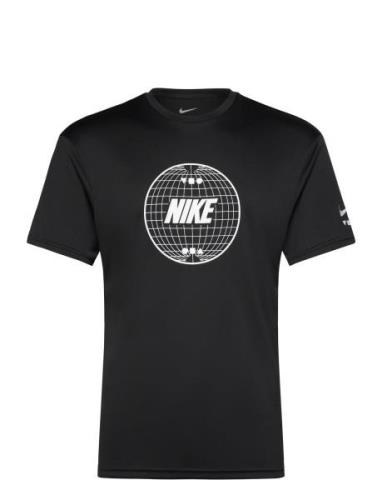 Nike M Ss Hydroguard Lead Line Sport Men Men Sports Clothes Sport Tops...