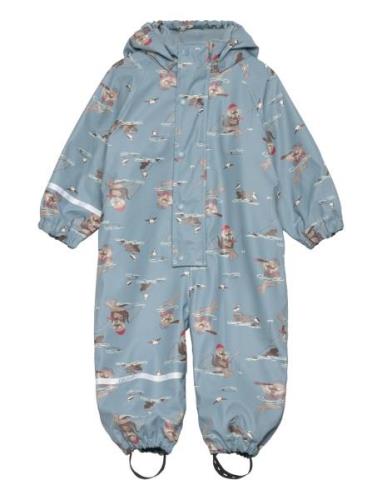 Rainwear Suit - Aop, W. Fleece Outerwear Coveralls Rainwear Coveralls ...