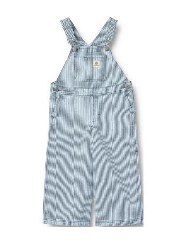 Overall Jamai Bottoms Dungarees Blue Wheat