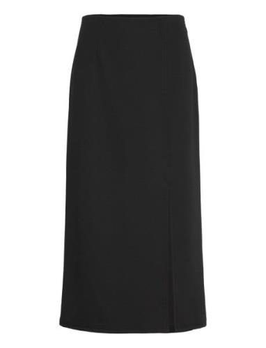 Fqnanni-Skirt Skirts Knee-length & Midi Skirts Black FREE/QUENT