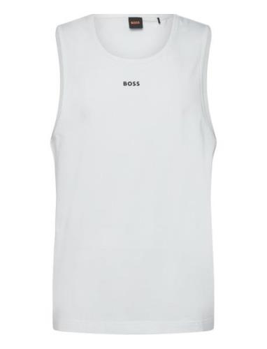 Tchuptank Tops T-shirts Sleeveless White BOSS