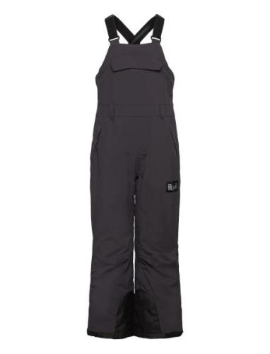 Jr. Ski Bib Pants Outerwear Snow-ski Clothing Snow-ski Pants Black Col...