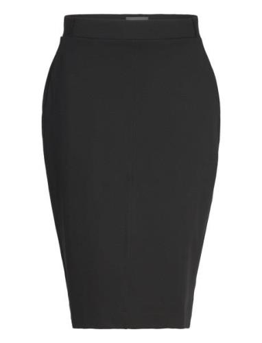 Livy Skirt Skirts Knee-length & Midi Skirts Black Residus