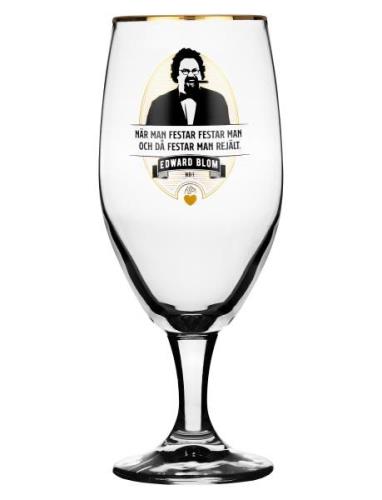 Beer Glass No:1 "När Man Festar" Home Tableware Glass Beer Glass Nude ...