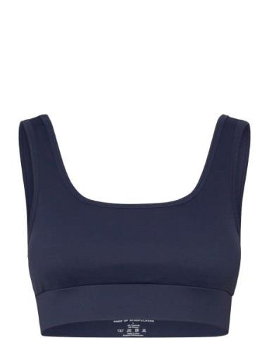 Square Neck Bra Sport Women Sport Clothing Sport Bras - All Navy Drop ...