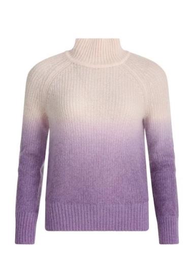 Wool-Mohair-Blend Knit, Kreet Tops Knitwear Jumpers Purple Ivo Nikkolo