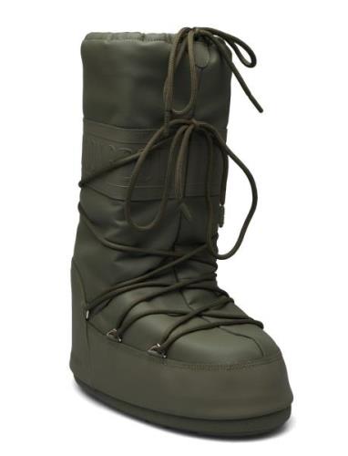 Mb Icon Rubber Shoes Boots Winter Boots Green Moon Boot