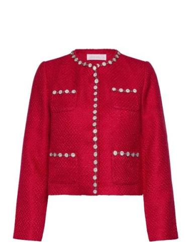 Elizabella Jacket Blazers BouclÉ Blazers Red Love Lolita