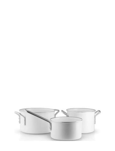 White Line Grydesæt 3 Stk. Keramisk Slip-Let® Home Kitchen Pots & Pans...