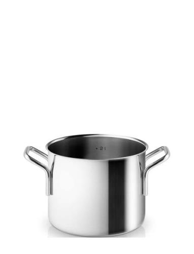 Stainless Steel Gryde 2,2 L 16 Cm Home Kitchen Pots & Pans Casserole D...