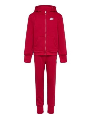 Ee-Fleece/Terry Set Sets Tracksuits Red Nike