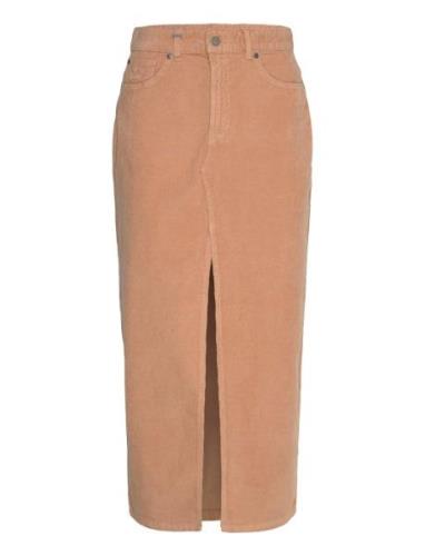 Skirt Skirts Knee-length & Midi Skirts Beige United Colors Of Benetton