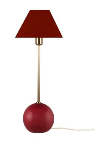 Table Lamp Iris 20 Blush Home Lighting Lamps Table Lamps Red Globen Li...