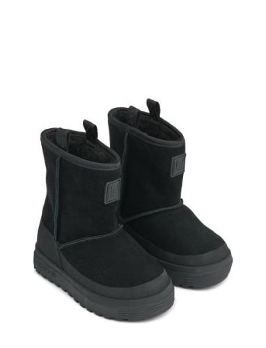 Mattie Suede Boot Vinterstøvler Pull On Black Liewood