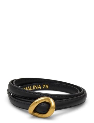 Milou Buckle Belt Bælte Black Malina