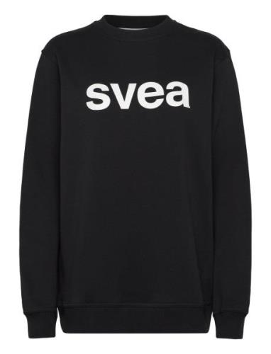 Smcowen Sweatshirt Tops Sweatshirts & Hoodies Sweatshirts Black Svea