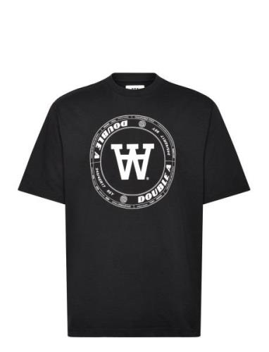 Wwasa Tirewall T-Shirt Gots Tops T-Kortærmet Skjorte Black Double A By...