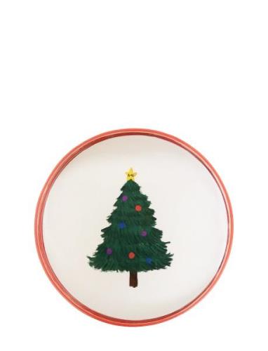 Christmas Tree Tray Home Tableware Dining & Table Accessories Trays Mu...