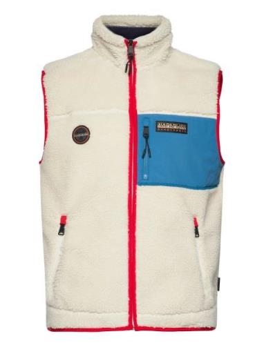 Yupik Fleece Vest Vest Cream Napapijri