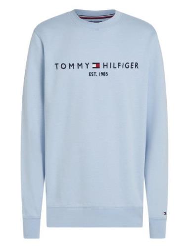 Tommy Logo Sweatshirt Tops Sweatshirts & Hoodies Sweatshirts Blue Tomm...