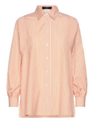 Fufy Designers Shirts Long-sleeved Orange Weekend Max Mara