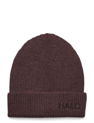 Halo Wool Mix Beanie Accessories Headwear Beanies Burgundy HALO