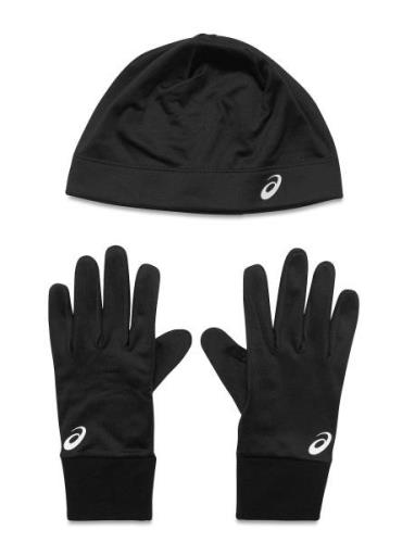 Running Pack Accessories Gloves Finger Gloves Black Asics