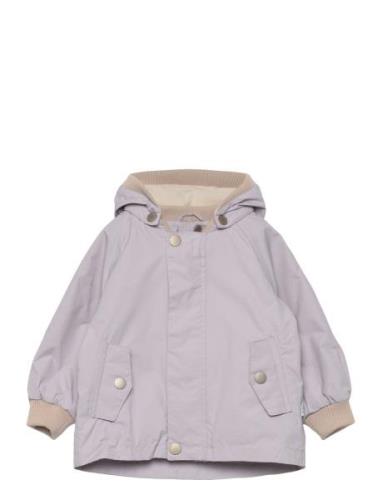 Matwally Fleece Lined Spring Jacket. Grs Skaljakke Outdoorjakke Purple...